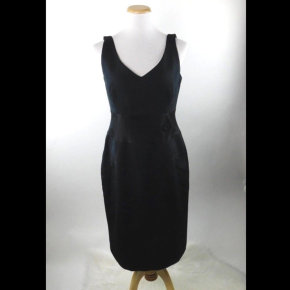 Escada Dresses & Skirts - ESCADA Textured Wool Silk Midi Sheath Dress
